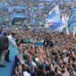 Kampanye nasional Partai Demokrat bertajuk 'Demokrat Menang, Prabowo Presiden' di Stadion Gajayana, Kota Malang. (Dok. TKN Prabowo Gibran)