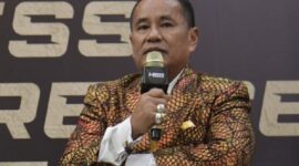 Pengacara kondang Hotman Paris Hutapea. (Instagram.com/@kemenpora.go.id)