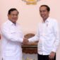 Calon Presiden No Urut 02, Prabowo Subianto bersama Presiden Jokowi. (Dok. Presidenri.go.id)