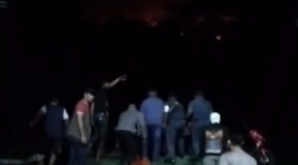 Terjadi Peningkatan Aktivitas Gunung Api Ruang dari Level II (WASPADA) menjadi Level III (SIAGA) di Kabupaten Sitaro, Provinsi Sulawesi Utara.(Dok. BPBD kab Sitaro)