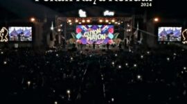 Konser grup band Guyon Waton di Pekan Raya Kendal (PRK) Jawa Tengah. (Instagram.com/@guyonwatonofficial)