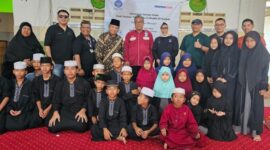 Foto : PROPAMI Care salurkan bantuan untuk panti asuhan di Bekasi. Komitmen wujudkan masyarakat sehat, peduli, dan tangguh. (18/5/25) (Doc.Ist)