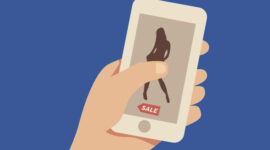 Ilustrasi Prostitusi Online. (Dok. Sapulangit Media Center/M. RIfai Azhari)