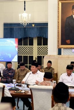 Presiden Prabowo Janji Kawal UU Perampasan Aset Usai Dialog Agama